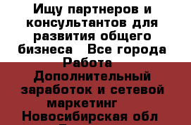 Ищу партнеров и консультантов для развития общего бизнеса - Все города Работа » Дополнительный заработок и сетевой маркетинг   . Новосибирская обл.,Бердск г.